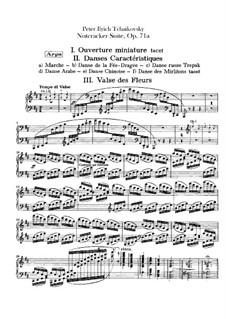 Complete Movements: parte harpa by Pyotr Tchaikovsky