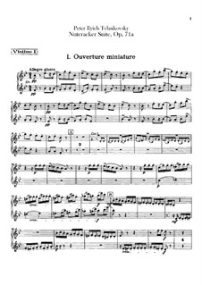 Complete Movements: violinos parte I by Pyotr Tchaikovsky