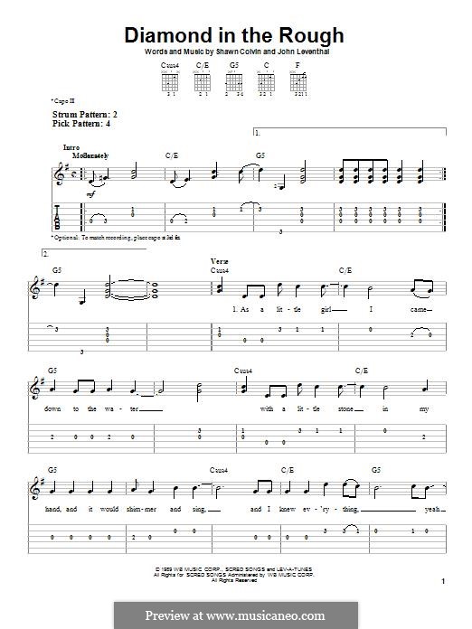 Diamond in the Rough (Jennifer Knapp) por J. Leventhal, S. Colvin em músicaNeo