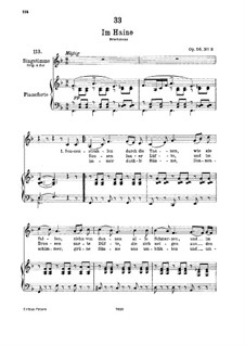 Im Haine (In the Wood), D.738 Op.56 No.3: para voz baixa e piano by Franz Schubert
