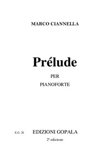 Prélude: Prélude by Marco Ciannella