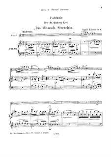Fantasia on 'Das blitzende Sternelein' by Fr. Kückens, Op.5: Fantasia on 'Das blitzende Sternelein' by Fr. Kückens by Rudolf Tillmetz