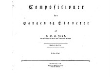 Selim and Mirza: Book II. Arrangement for soloits, choir and piano by Hardenack Otto Conrad Zinck