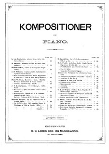 Prindsesse Isabella: Tarantella and Choir, for piano by Ludvig Zinck