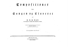 Selim and Mirza: Book IV. Arrangement for soloits, choir and piano by Hardenack Otto Conrad Zinck