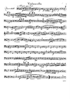 Quartet for Flute and Strings No.1 in D Minor, Op.30: parte violoncelo by Raphael Dressler