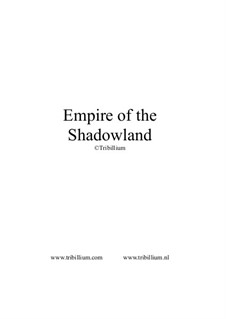 Empire of the shadowland: Empire of the shadowland by Remco op den Dries