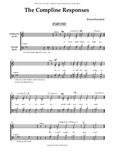 Responses for Compline: Responses for Compline by Richard Pantcheff