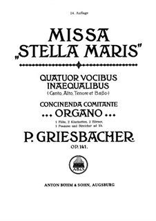 Stella maris, Op.141: Kyrie by Peter Griesbacher