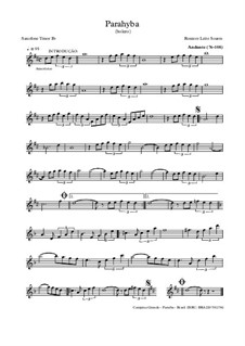 Parahyba: para saxofone by Roniere Leite Soares