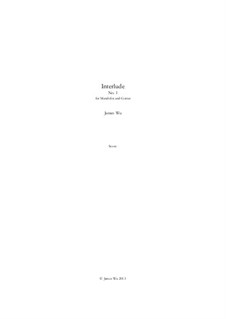 Interlude No.1: Interlude No.1 by James Wu