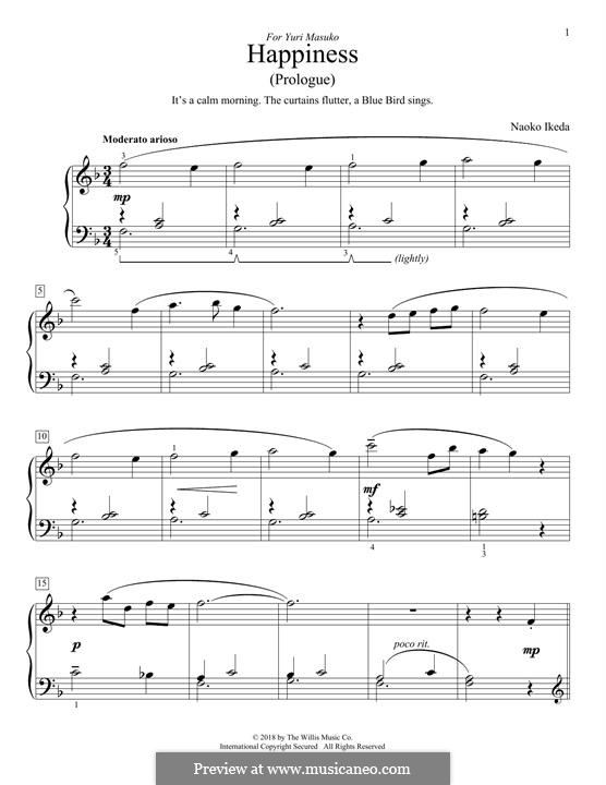 Happiness (Prologue): Para Piano by Naoko Ikeda