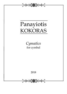 Cymatics: Cymatics by Panayiotis Kokoras
