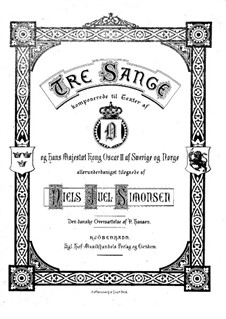 Tre Sange (Three Songs): Tre Sange (Three Songs) by Niels Juel Simonsen