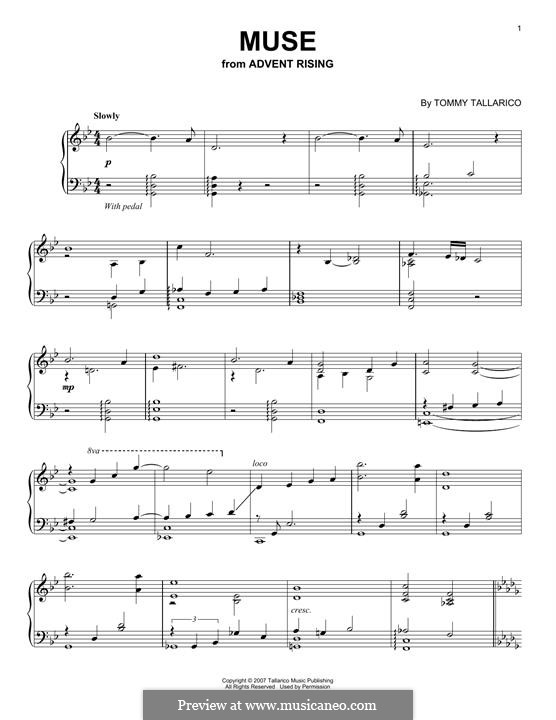 Muse: Para Piano by Tommy Tallarico