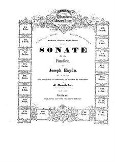 Sonatas for Piano (Collection): livro I by Joseph Haydn