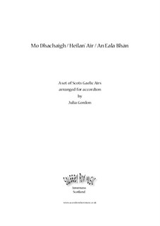 Mo Dhachaigh / Heilan' Air / An Eala Bhàn: set completo by folklore