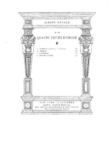 Four Pieces, Op.101: quatro peças by Albert Renaud