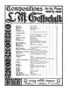 Overture: para piano de quadro mãos by Gioacchino Rossini