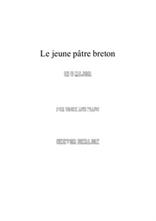 Le jeune pâtre breton, H.65: B Major by Hector Berlioz
