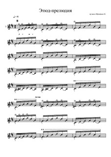 Этюд-прелюдия си минор: Этюд-прелюдия си минор by Konstantin Schenitsyn