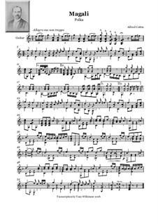 Magali - Polka: Para Guitarra by Alfred Cottin