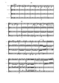 String quartet No.2: Movement 4 by Vladimir Polionny