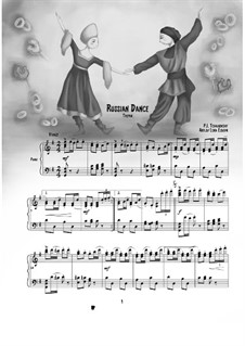 No.4 Russian Dance (Trepak): Para Piano by Pyotr Tchaikovsky