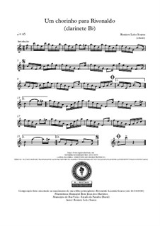 Um chorinho para Rivonaldo: Um chorinho para Rivonaldo by Roniere Leite Soares