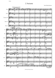 Sweet Suite: Nocturne for wind quintet by David W Solomons