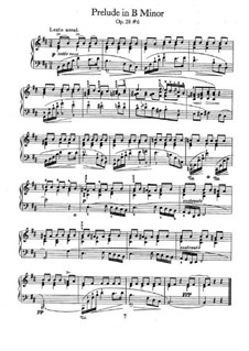 No.6 in B Minor: Para Piano by Frédéric Chopin
