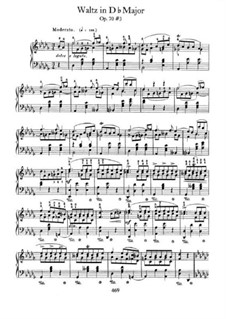 Waltzes, Op. posth.70: No.3 em D flat maior by Frédéric Chopin