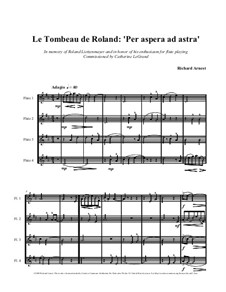 Per Aspera Ad Astra - Full Score: Per Aspera Ad Astra - Full Score by Richard Arnest