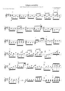 Movement II: Para Guitarra by Ludwig van Beethoven