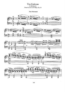 Cadenzas to Piano Concerto No.4 in G Major by Beethoven: para um único musico (Editado por H. Bulow) by Johannes Brahms