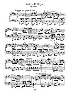 No.3 in E Major: Para Piano by Frédéric Chopin