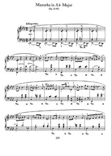 Mazurkas, Op.50: No.2 em A flat maior by Frédéric Chopin