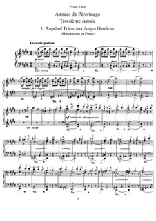 Troisième année, S.163: set completo by Franz Liszt