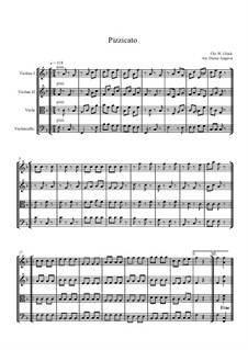 Pizzicato: Pizzicato by Christoph Willibald Gluck