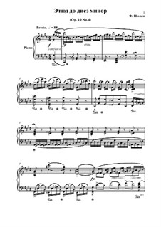 No.4 in C Sharp Minor: Para Piano by Frédéric Chopin