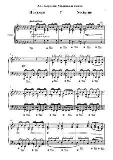 Petite suite: No.7 Nocturne by Alexander Borodin