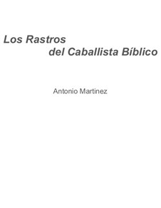 Anarchist Rhapsodies, Op.1: No.4 Trilhas da Bíblia espalhada by Antonio Martinez