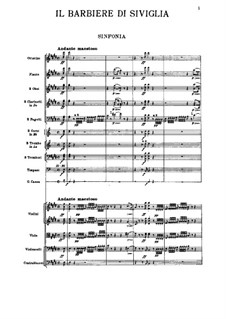 Complete Opera: partitura completa by Gioacchino Rossini