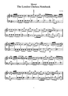 The London Notebook: Para Piano by Wolfgang Amadeus Mozart