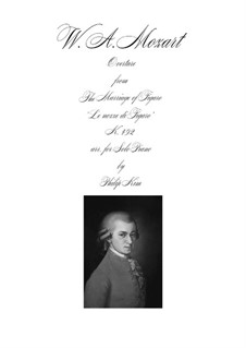 Overture: For advanced solo piano by Wolfgang Amadeus Mozart