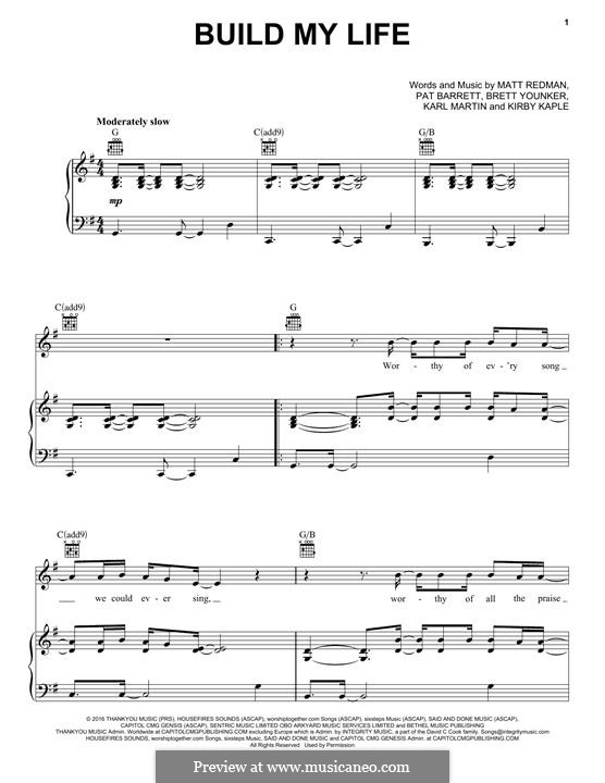 Build My Life (Housefires) por M. Redman, B. Younker, P