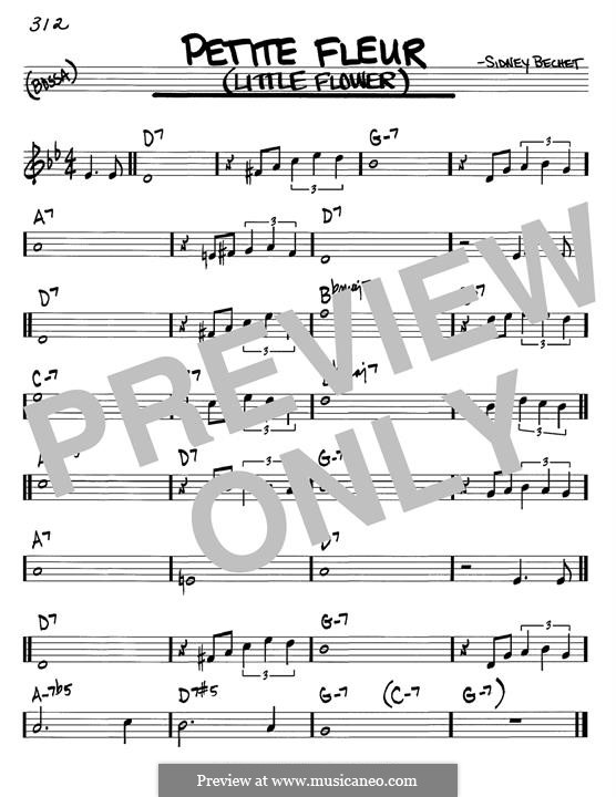 Petite Fleur (Little Flower): Para Guitarra by Sidney Bechet