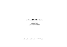 Allegretto for Organ: Allegretto for Organ by Domenico Zipoli