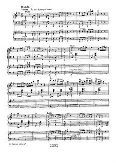 Fragments: Movimento III, para dois pianos de quatro mãos by Ludwig van Beethoven