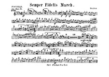 Semper Fidelis : partes by John Philip Sousa